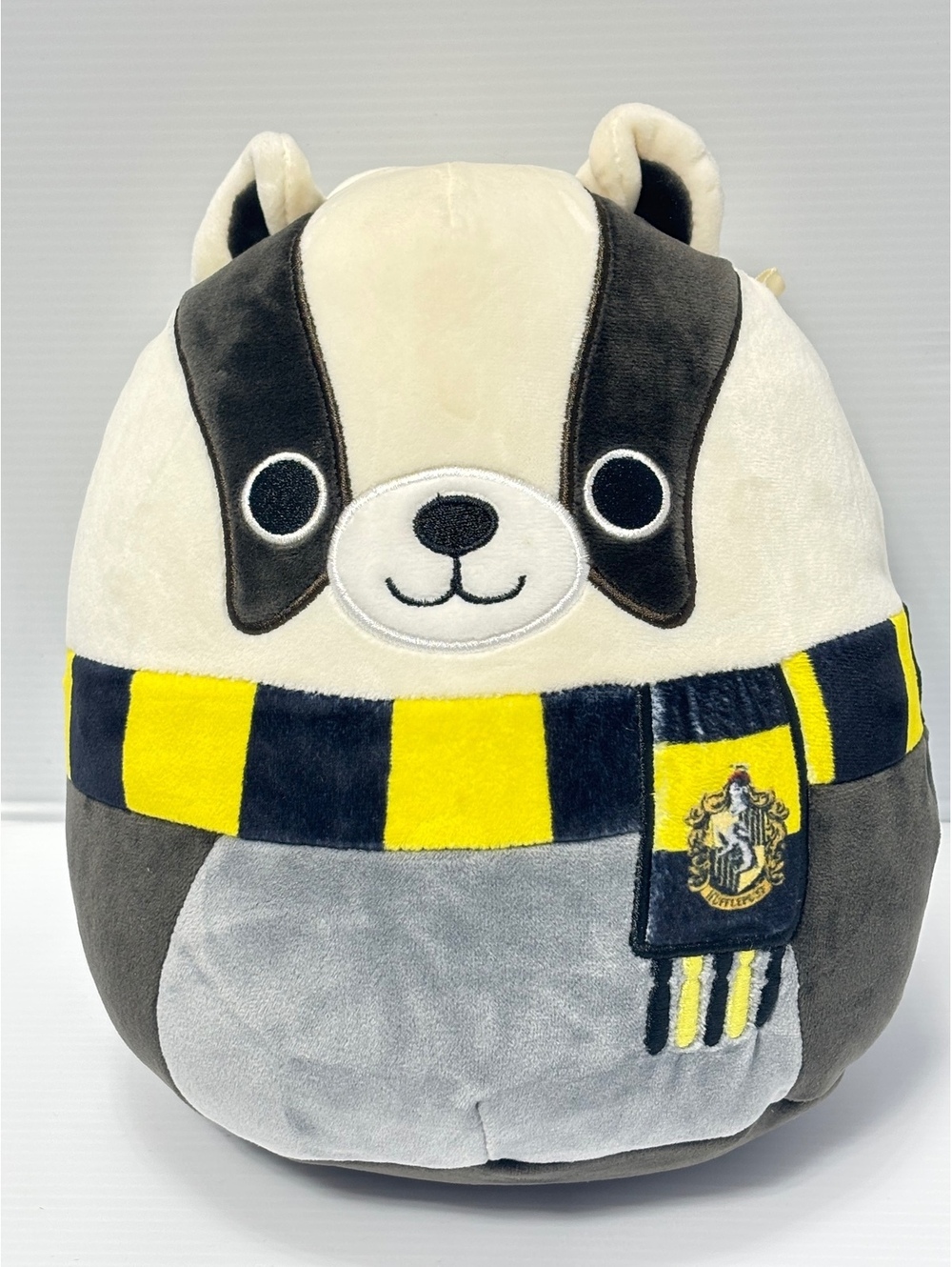 Harry Potter Hufflepuff Plush Stuffed Animal with Scarf - Soft and Cuddly